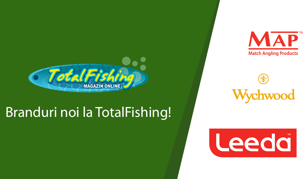 Trei branduri noi la Total Fishing. Gama completa pentru crap si stationar.